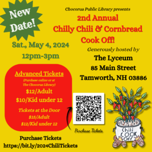 Copy of Postponed CHILI COOK OFF 2024 Chili Cook Off event May 4